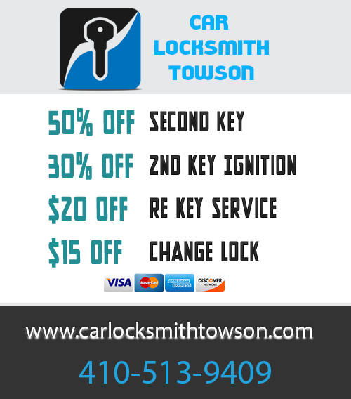 car locksmith towson md offers